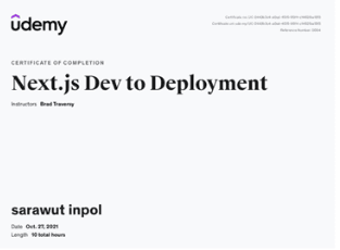 Next.js Dev to Deployment